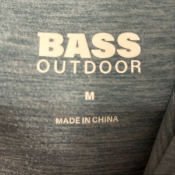 Bass Women's M Blue Green Pullover Hoodie Lightweight Kangaroo Pocket - Picture 7 of 14